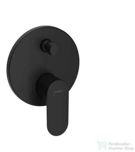 Hansgrohe Rebris S falsík alatti kád /zuhany csaptelep, matt fekete 72466670