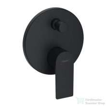   Hansgrohe Rebris E falsík alatti kád /zuhany csaptelep, matt fekete 72468670