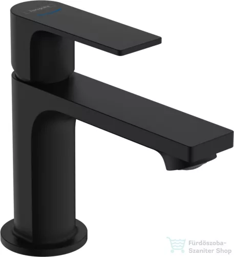 Hansgrohe REBRIS E 80 hidegvizes mosdócsaptelep leeresztő nélkül, matt fekete 72506670