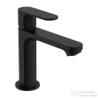 Hansgrohe REBRIS S 110 mosdócsaptelep automata leeresztővel, matt fekete,72517670