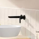 Hansgrohe REBRIS S falsík alatti mosdócsaptelep 200 mm-es kifolyóval,nem zárható leeresztővel,matt fekete 72528670