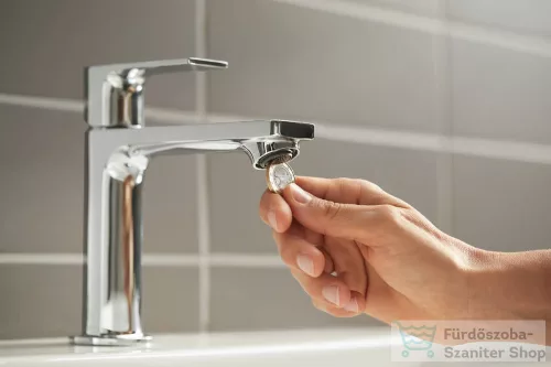 Hansgrohe REBRIS E 110 mosdócsaptelep automata leeresztővel, króm 72557000