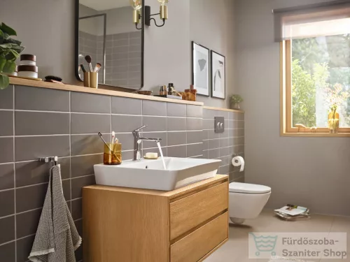 Hansgrohe REBRIS E 110 mosdócsaptelep automata leeresztővel, króm 72557000