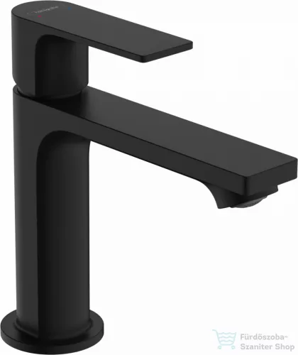 Hansgrohe REBRIS E 110 mosdócsaptelep automata leeresztővel, matt fekete 72557670