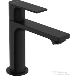   Hansgrohe REBRIS E 110 hidegindításos mosdó csaptelep leeresztő nélkül, matt fekete 72560670