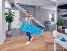 Leifheit Air Board M Solid Plus vasalódeszka aljzattal, 72564