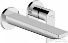Hansgrohe REBRIS E falsík alatti mosdócsaptelep 200 mm-es kifolyóval,nem zárható leeresztővel,króm 72568000