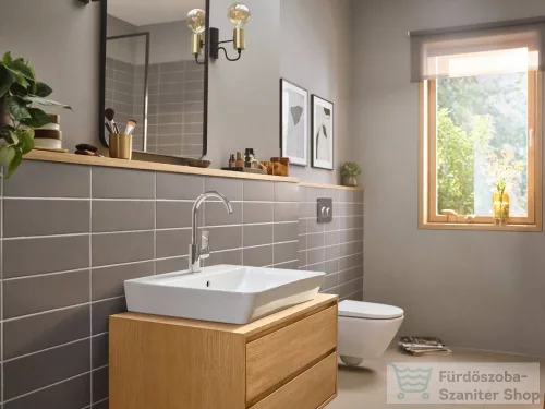 Hansgrohe REBRIS E 210 mosdócsaptelep elforgatható kifolyóval,automata leeresztővel, króm 72576000