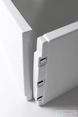 Sapho POLYSAN PLAIN 165, előlap, bal, 165x59cm, fehér (72615)