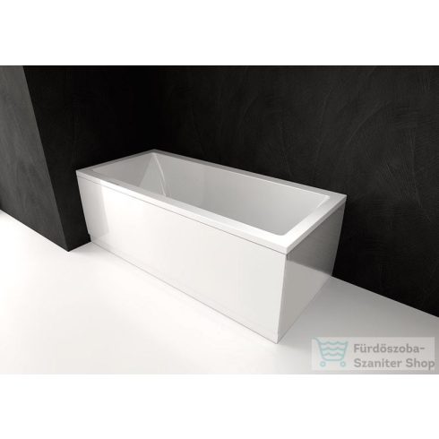 Sapho POLYSAN PLAIN 170, előlap, bal, 170x59cm, fehér (72624)