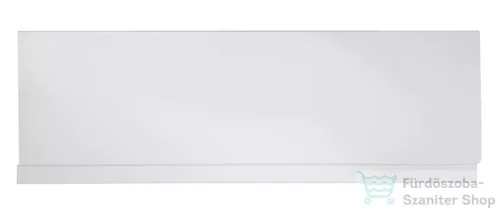 Sapho POLYSAN PLAIN 175, előlap, bal, 175x59cm, fehér (72633)
