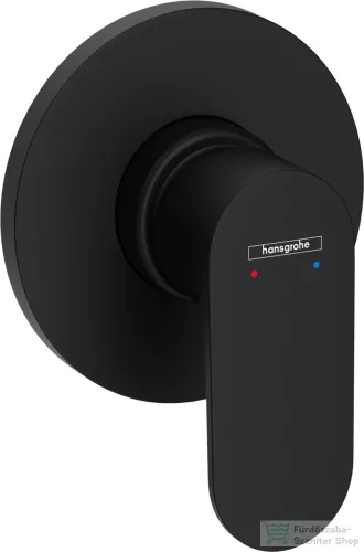 Hansgrohe Rebris S falsík alatti kád /zuhany csaptelep, matt fekete 72649670