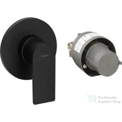   Hansgrohe Rebris E falsík alatti kád /zuhany csaptelep alaptesttel, matt fekete 72658670