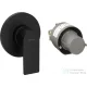 Hansgrohe Rebris E falsík alatti kád /zuhany csaptelep alaptesttel, matt fekete 72658670