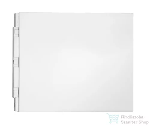 Sapho POLYSAN PLAIN 70, oldallap, 70x59cm, fehér (72669)