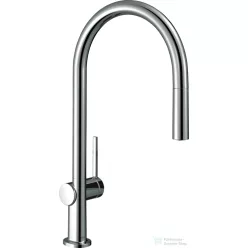   Hansgrohe TALIS M54 egykaros mosogató csaptelep kihúzható fejjel, króm 72803000