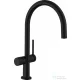 Hansgrohe Talis M54 egykaros mosogató csaptelep 220, elzárószeleppel, matt fekete 72805670