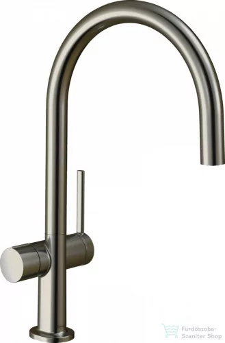 Hansgrohe Talis M54 egykaros mosogató csaptelep 220, elzárószeleppel, nemesacél felület 72805800