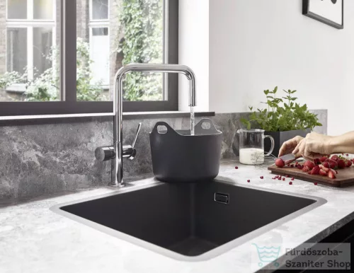 Hansgrohe Talis M54 egykaros mosogató csaptelep elzárószeleppel, 1jet, króm 72807000