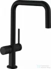 Hansgrohe Talis M54 egykaros mosogató csaptelep elzárószeleppel, 1jet, matt fekete 72807670