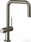 Hansgrohe Talis M54 egykaros mosogató csaptelep elzárószeleppel, 1jet, nemesacél felület 72807800