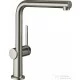 Hansgrohe TALIS M54 mosogató csaptelep kihúzható kifolyóval,1 jet, nemesacél felület 72808800