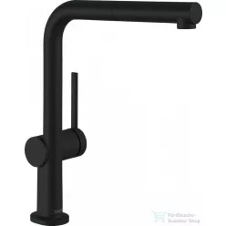   Hansgrohe TALIS M54 mosogató csaptelep kihúzható kifolyóval,1 jet,S-Box, matt fekete 72809670
