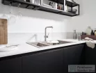 Hansgrohe TALIS M54 mosogató csaptelep kihúzható kifolyóval,1 jet,S-Box, nemesacél felület 72809800