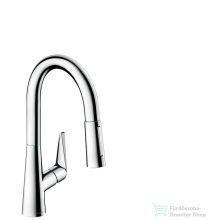   Hansgrohe HG Talis S 160 konyhai csaptelep kihúzható zuhanyfejjel króm 72815000