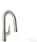 Hansgrohe Talis konyhai csaptelep 160, kihúzható kifolyóval, rozsdamentes acél hatású 72815800