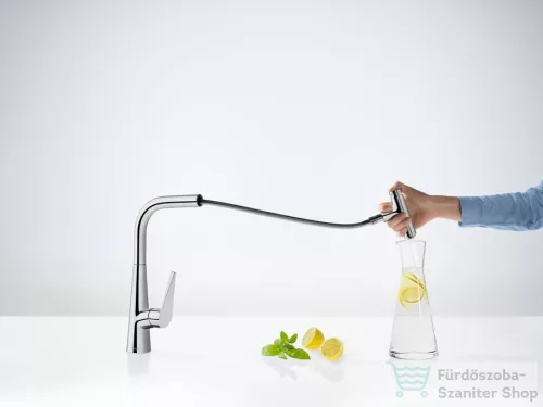 Hansgrohe HG Talis Select S egykaros konyhai csaptelep 280 kihúzható kifolyóval 72821000
