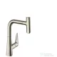 Hansgrohe Talis Select S konyhai csaptelep 220, kihúzható kifolyóval, rozsdamentes acél hatású 72822800