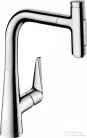 Hansgrohe Talis Select M51 M5117-H220 egykaros mosogató csaptelep kihúzható kifolyóval, króm 72824000