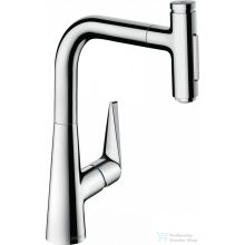   Hansgrohe Talis Select M51 M5117-H220 egykaros mosogató csaptelep kihúzható kifolyóval, króm 72824000