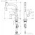 Hansgrohe Talis Select M51 M5117-H220 egykaros mosogató csaptelep kihúzható kifolyóval, nemesacél felület 72824800
