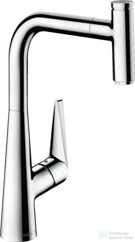 Hansgrohe TALIS Select M51 300 Ecosmart kihúzható fejes mosogató csaptelep, króm 72826000