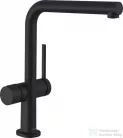 Hansgrohe TALIS M54 egykaros mosogató csaptelep 270 elzárószeleppel, matt fekete 72827670