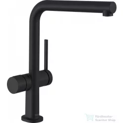   Hansgrohe TALIS M54 egykaros mosogató csaptelep 270 elzárószeleppel, matt fekete 72827670