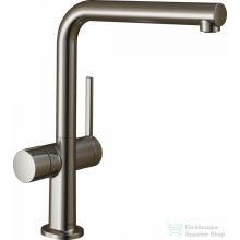   Hansgrohe TALIS M54 egykaros mosogató csaptelep 270 elzárószeleppel, nemesacél felület 72807800