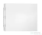 Sapho POLYSAN COUVERT 70, oldallap, 70 x 52 cm,fehér 72854