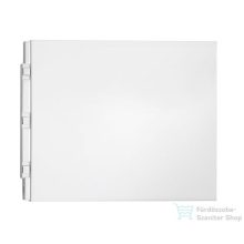 Sapho POLYSAN COUVERT 75, oldallap, 75 x 52 cm,fehér 72855