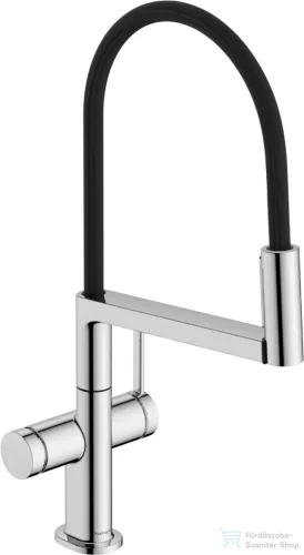 Hansgrohe TALIS M54 Powder spray 3 funkciós mosogató csaptelep, króm 72861000