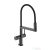 Hansgrohe TALIS M54 Powder spray 3 funkciós mosogató csaptelep, szálcsiszolt fekete króm 72861340