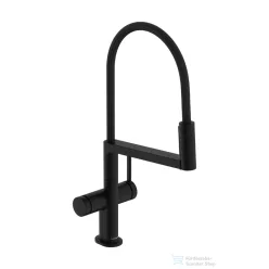   Hansgrohe TALIS M54 Powder spray 3 funkciós mosogató csaptelep, matt fekete 72861670