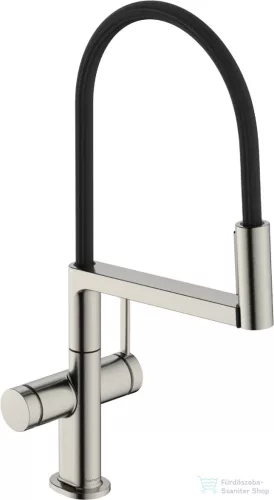 Hansgrohe TALIS M54 Powder spray 3 funkciós mosogató csaptelep, rozsdamentes acél hatású 72861800