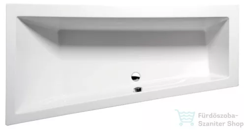 Sapho POLYSAN ANDRA L sarokkád 180x90x45cm, balos,fehér 72872