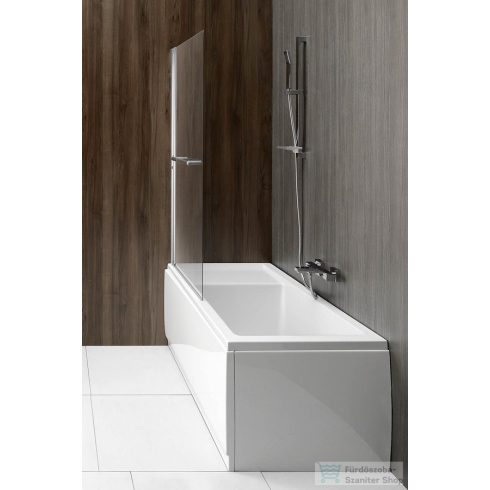 Sapho POLYSAN RIONI Kádparaván 710 mm, polírozott alumínium keret, transzparent 72915