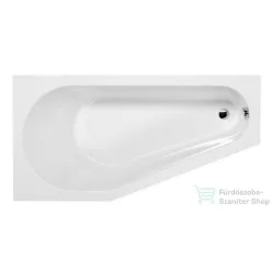   Sapho POLYSAN TIGRA L aszimmetrikus kád 150x75x46 cm, balos, fehér 72928