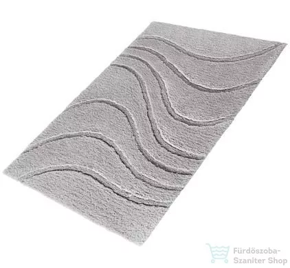Sapho RIDDER LA OLA kilépőszőnyeg 60x90cm csúszásmentes, polyester, szürke 729307
