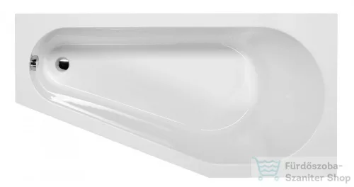 Sapho POLYSAN TIGRA R aszimmetrikus kád 150x75x46 cm, jobbos, fehér 72933